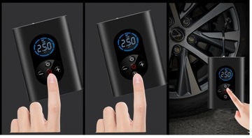 БЕСПРОВОДНОЙ АВТОМОБИЛЬНЫЙ КОМПРЕССОР 150PSI LED LCD