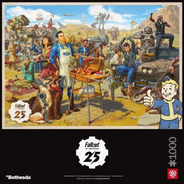 Пазл Fallout 25th Anniversary, 1000 деталей