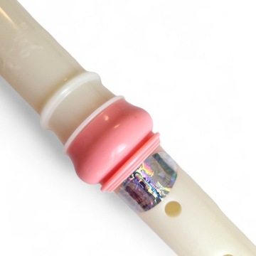 QiMei Pink Pro School Recorder ДЕРЖАТЕЛИ ДЛЯ ПОВОДКА СМАЗКА KAZOO для школы