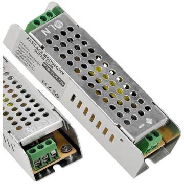 Zasilacz LED 12V 24W Do Taśmy LED Modułowy Super Slim IP20 Transformator
