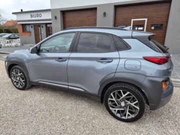 Hyundai Kona I 2021 Hyundai Kona Piekna 1.6b elektryk hybryda 43 tys km jak nowa bezwypadkowa, zdjęcie 4