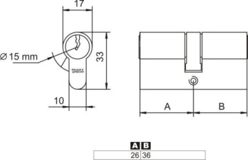 АСИММЕТРИЧНАЯ НИКЕЛЕВАЯ ВСТАВКА 25/30 YETI
