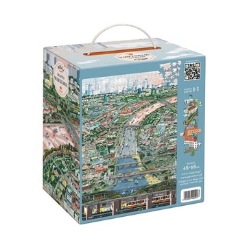 Пазл Puzzlove Город Варшава 1000 деталей
