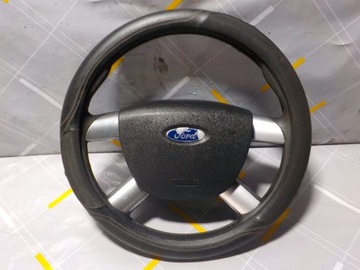 FORD FOCUS MK2 1.8 TDCI 2004 РУЛЕВОЕ КОЛЕСО С ПОДУШКОЙ