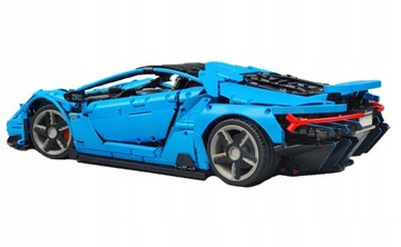 СПОРТИВНЫЙ АВТОМОБИЛЬ ИЗ ТЕХНИЧЕСКИХ БЛОКОВ CADA C61041W 3842 ЭЛЕМЕНТОВ