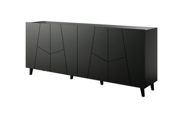 Komoda ETNA czarny mat - Cama Meble