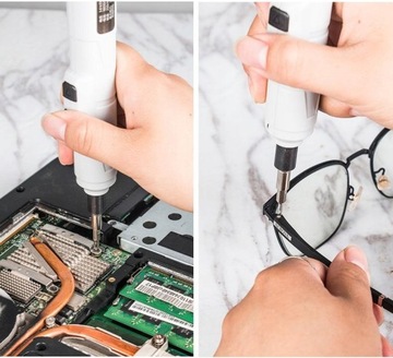 ЭЛЕКТРИЧЕСКАЯ ОТВЕРТКА USB ОТВЕРТКА 12в1 1100мАч