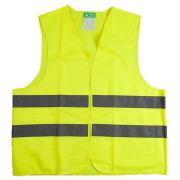 Светоотражающий жилет с предупреждением