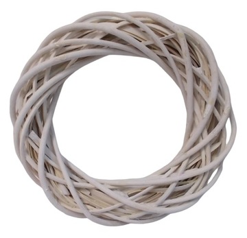 WIANEK WIKLINOWY PODKŁAD RING KOŁO BIAŁY 25 cm