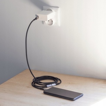 УДЛИНИТЕЛЬ USB-C 3.2 Thunderbolt 100 Вт, 4K, 60 Гц, 2 м