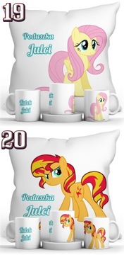 НАБОР MY LITTLE PONY: КРУЖКА + ПОДУШКА + ИМЯ