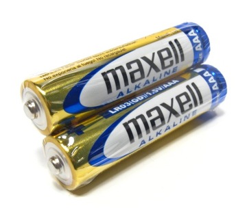Maxell baterie alkaliczne LR3 R3 AAA - 2 sztuki