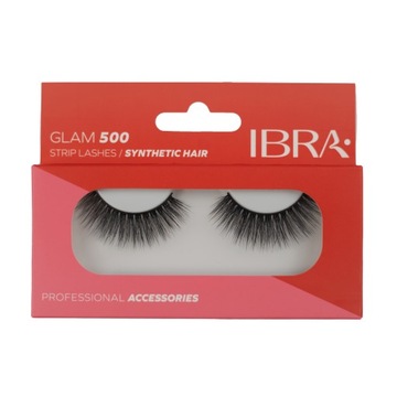 Rzęsy na pasku GLAM 500 IBRA Makeup