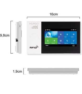 Беспроводная сигнализация GSM WiFi LTE 4G TUYA SMART PL