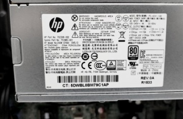 HP EliteDesk 800 G1 SFF i5-4570, 8 ГБ RAM, 120 ГБ NEW SSD, Linux
