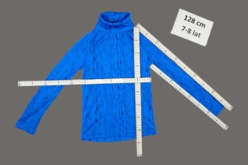 Свитер с высоким воротником 128 см.