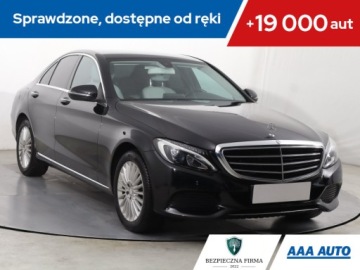 Mercedes Klasa C W205 Limuzyna 180 156KM 2015 Mercedes C C 180, Salon Polska, Automat, Klima