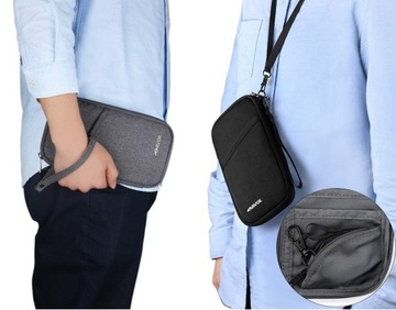 ЧЕХОЛ ДЛЯ ПАСПОРТА ПУТЕШЕСТВЕННЫЙ КОШЕЛЕК С RFID-ЗАЩИТОЙ