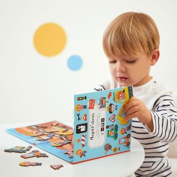 МАГНИТНАЯ ПАЗЛ СТРОЙКА ИСТОРИИ МАГНИТА 3+ ЯНОД