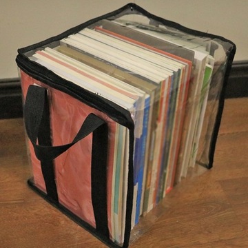 Прозрачная водонепроницаемая сумка для хранения комиксов