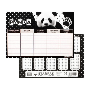PLAN LEKCJI PANDA A5