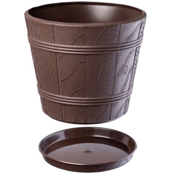 ЦВЕТОЧНЫЙ ГОРШОК ЦВЕТОЧНЫЙ ВАЗ 22см ПЛАСТИКОВЫЙ ЦВЕТОЧНЫЙ ГОРШОК ПОД ДЕРЕВО