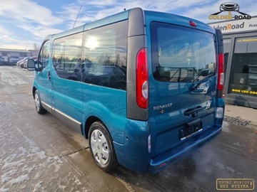 Renault Trafic II Kabina 2.0 dCi 115KM 2009 Renault Trafic 2,0 dci 115KM 6 osobowy lozko stolik klima wspomaganie zare, zdjęcie 7
