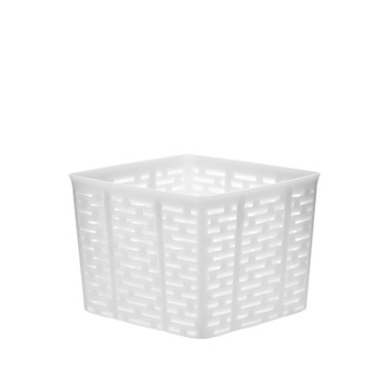 Forma serowarska RICOTTA kwadratowa 10,5 h8,5 500g