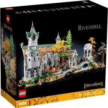 Klocki LEGO Icons Władca Pierścieni: Rivendell