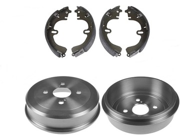 Bębny + szczęki Toyota COROLLA E10 E11 jap 92-02