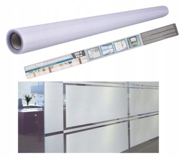 МАТОВАЯ ОКОННАЯ ПЛЕНКА Фольга с легким эффектом инея 200х58 см