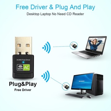 Сетевая карта TP-LINK Archer T2U USB Nano AC600