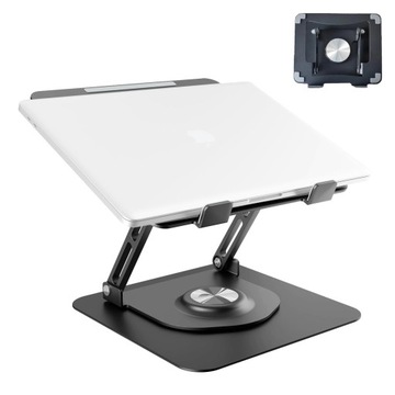 ПРОЧНАЯ ПОДСТАВКА ДЛЯ НОУТБУКА, РЕГУЛИРУЕМАЯ НА 360°, ЭРГОНОМИЧНАЯ