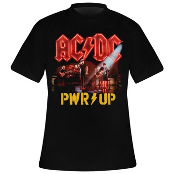 Koszulka AC/DC Power Up Néon Live T-shirt bawełniany unisex, 3XL