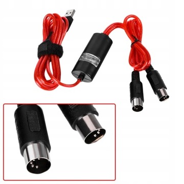 ИНТЕРФЕЙСНЫЙ КАБЕЛЬ MIDI-USB-ВХОД 2М