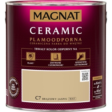 Farba Magnat Ceramic C7 Brązowy Jaspis 2,5L