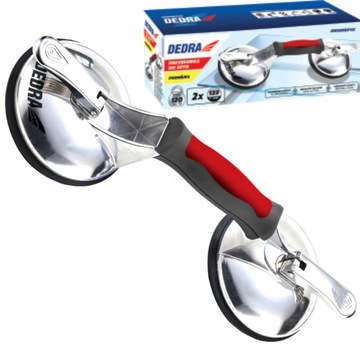 DEDRA PRZYSSAWKA SZYB PŁYTEK UCHWYT PODWÓJNY 120kg