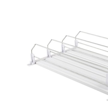 Кухонный органайзер с автоматическим выдвигающимся дозатором для пополнения запасов, 3 слота