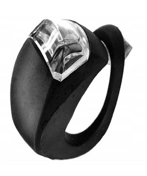 ФАРЫ ВЕЛОСИПЕДНЫЕ ФОНАРИ 2 светодиода - 2 шт. + БАТАРЕИ