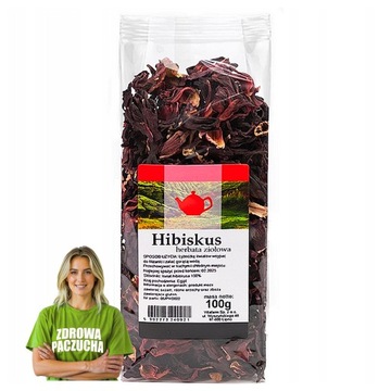 HIBISKUS KWIAT suszony HERBATA 100 g