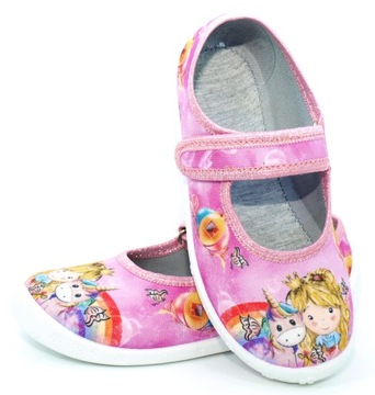 27 RAWEKS kapcie CINDERELLA BALERINKI 17,5 cm