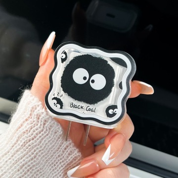 ZABEZPIECZAJACA OSŁONA NA ŁADOWARKĘ I KABEL DO TELEFONU ZESTAW DO IPHONE