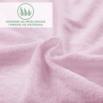 Простынь на резинке 120х200 махровая COTTON TERRY светло-фиолетовый вереск