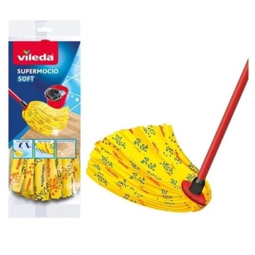 Mop Vileda Supermocio Soft z kijem/drążkiem