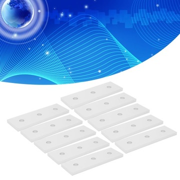 10шт алюминиевая плоская соединительная пластина