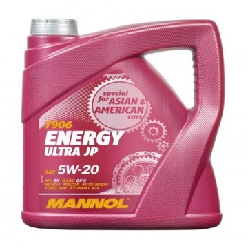 Mannol MANNOL ENERGY ULTRA JP 4 l 5W-20