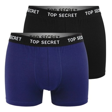 TOP SECRET Хлопковые мужские трусы-боксеры, 4 пары, размер L