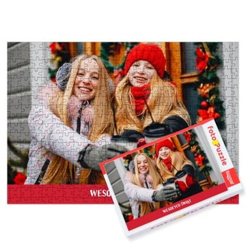 Фотопазл из фотографии, 500 деталей. с подарочной коробкой и собственной текстовой печатью