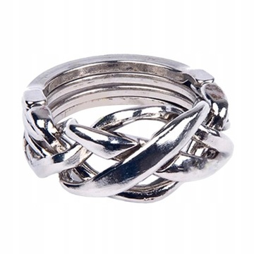 Alloy Metal Lock Toys IQ Teaser Games Locks, Ring,