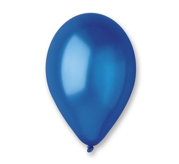 Balony Gemar metal 10 cali granatowy 100 sztuk